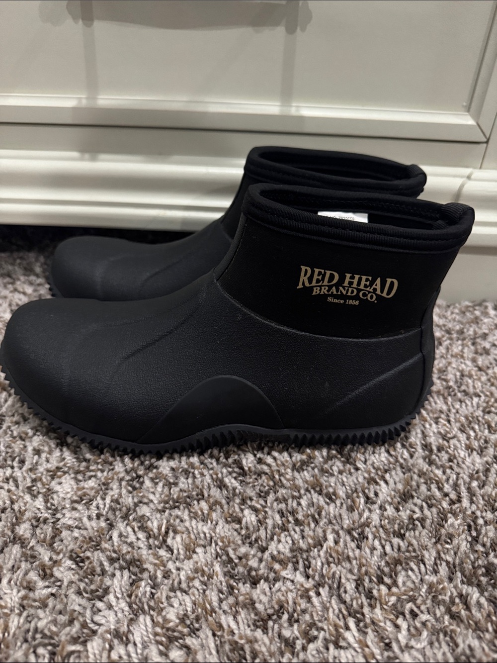 Men’s Red Head Brand Co. -Black Waterproof Ankle Boots